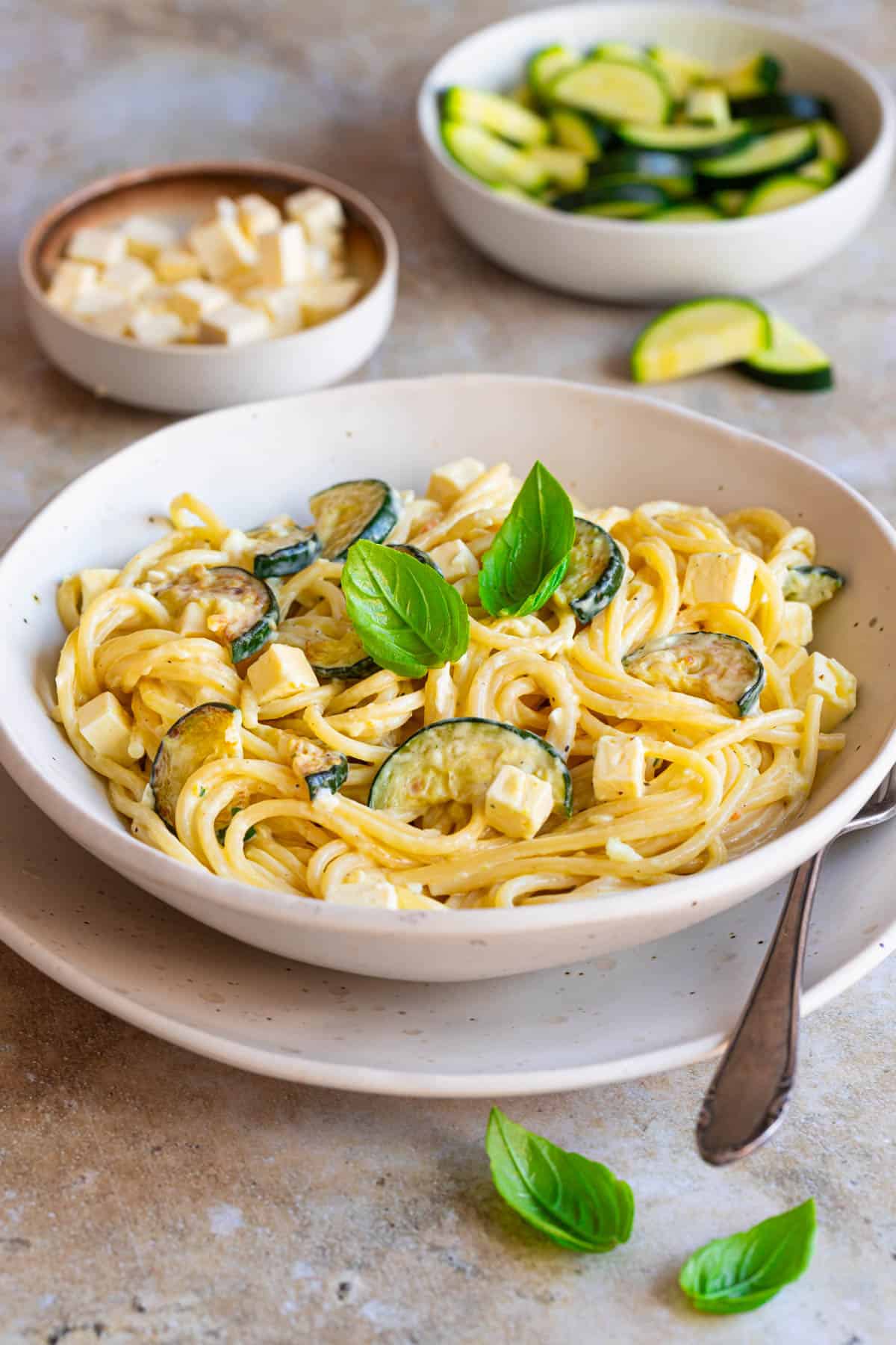 Pasta mit Zucchini